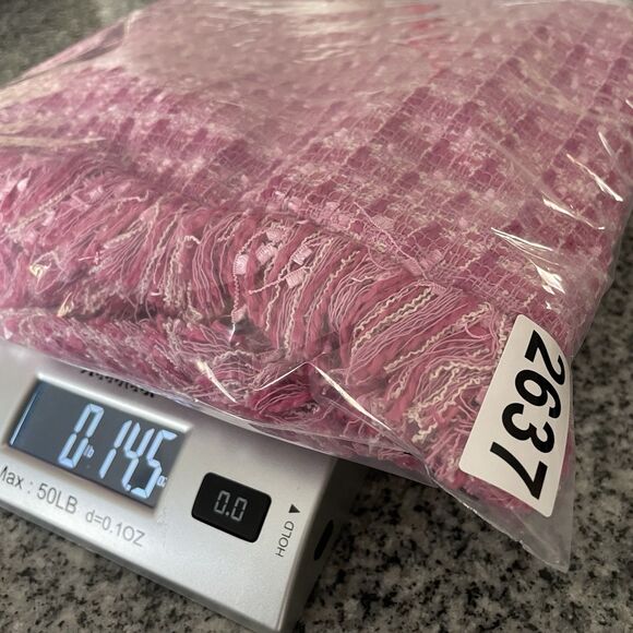 Eliza J Tweed Sleeveless Mini Dress Pink Barbie Old Money Classic-6 - Picture 12 of 12